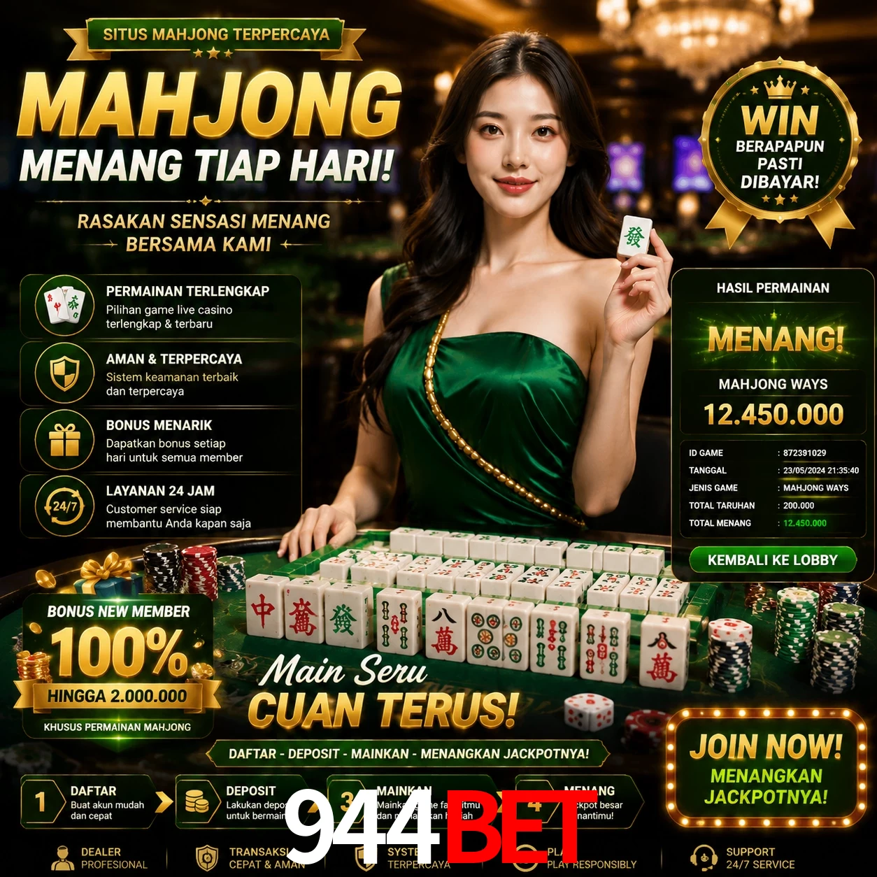 Cashback VIP 944bet - reembolso semanal